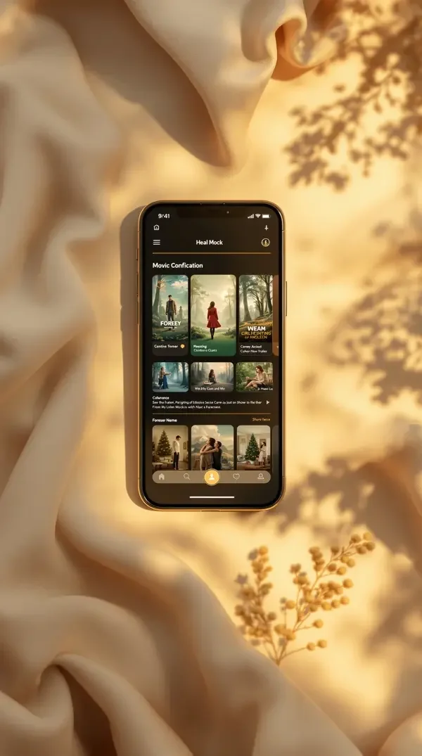 樱花影视 APP 界面展示
